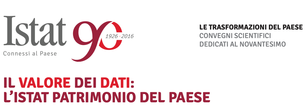 29/11/2016 – Il valore dei dati: l’Istat patrimonio del Paese da 90 anni