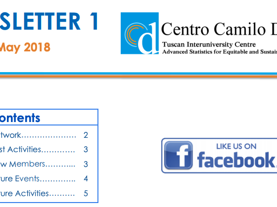 Newsletter Centro Dagum Issue 1 cover