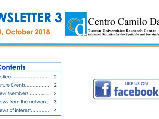 Newsletter Centro Dagum Issue 3 cover